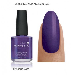 CND Vinylux Polish – Grape Gum 0.50 oz